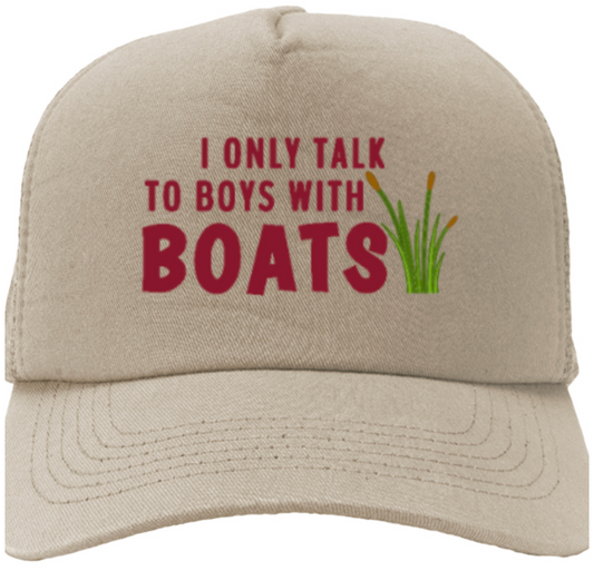 "Boys With Boats" Trucker Hat